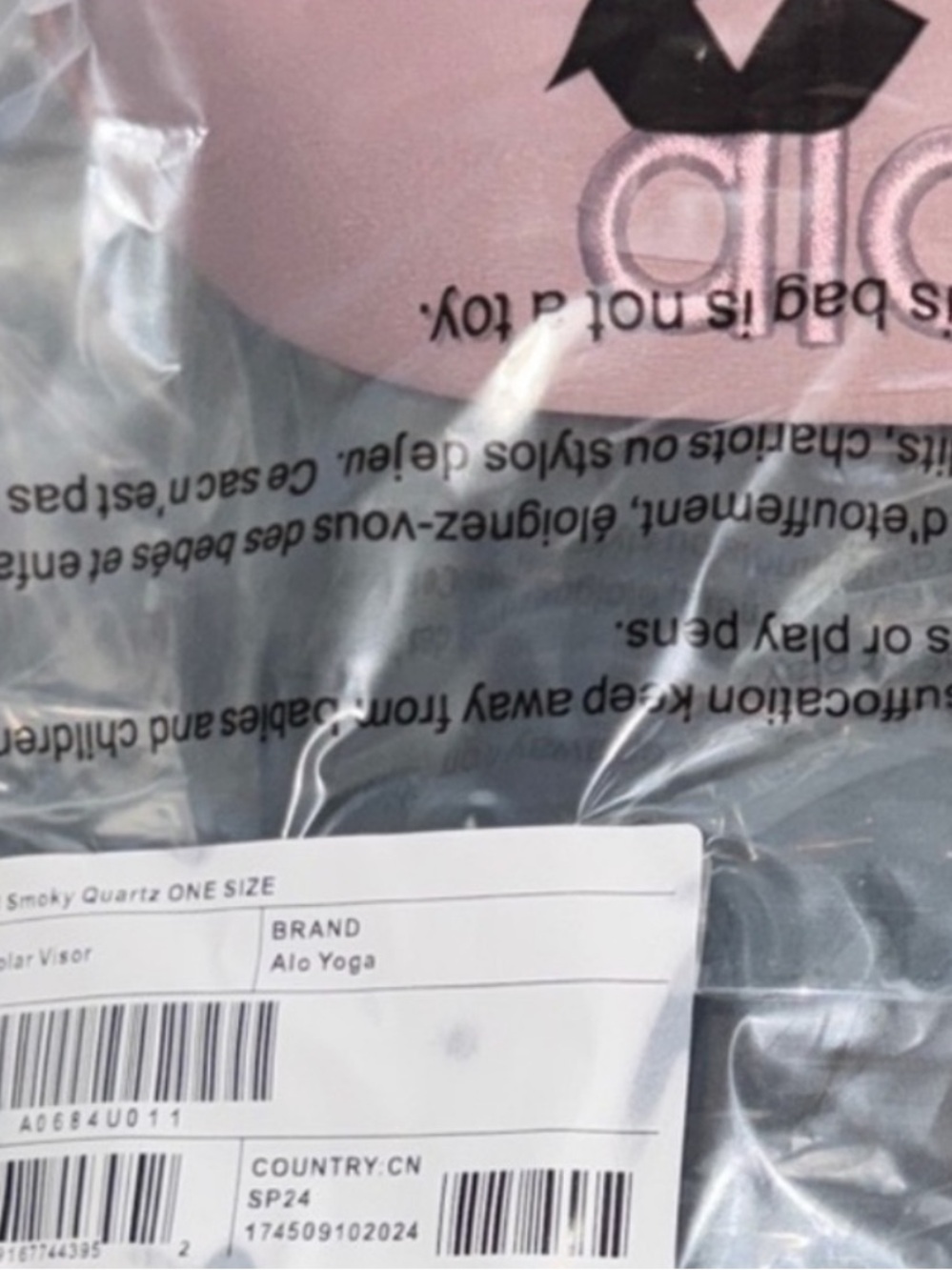 ALO Yoga Airlift Solar Shade Mirror Visor
NWT smoky quartz rare limited edition - Picture 7 of 16